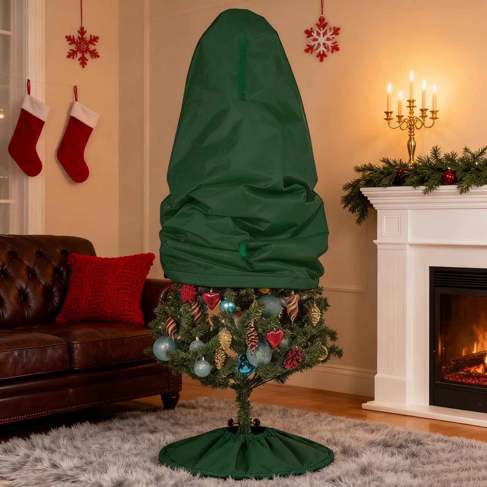Upright Christmas Tree Storage - Christmas Tree Artificial ulasan dan harga