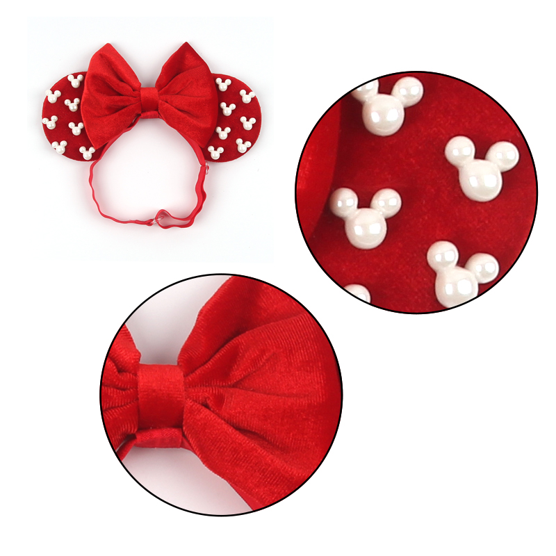 Cute Adjustable Mouse Ears Hea - Ribbon Bow Gift ulasan dan harga