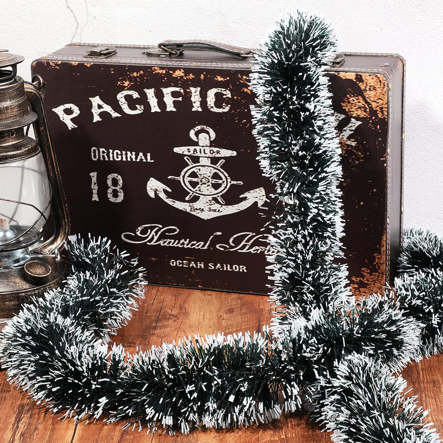 2M Christmas Metallic Streamer - Tinsel Garland Decoration ulasan dan harga