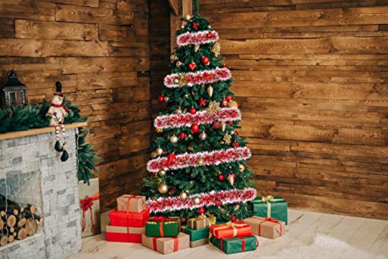 2M Christmas Metallic Streamer - Tinsel Garland Decoration ulasan dan harga