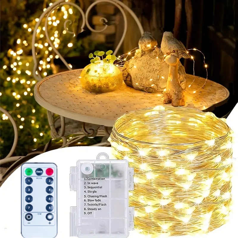 300LED Fairy Lights Battery Op - Christmas Lights Outdoor ulasan dan harga