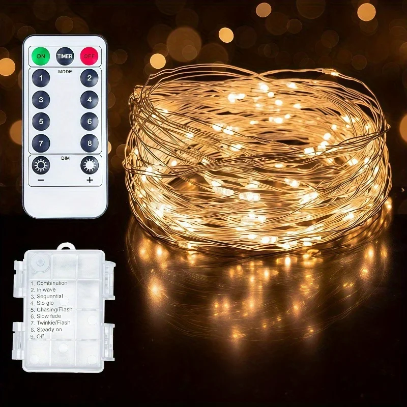 300LED Fairy Lights Battery Op - Christmas Lights Outdoor ulasan dan harga