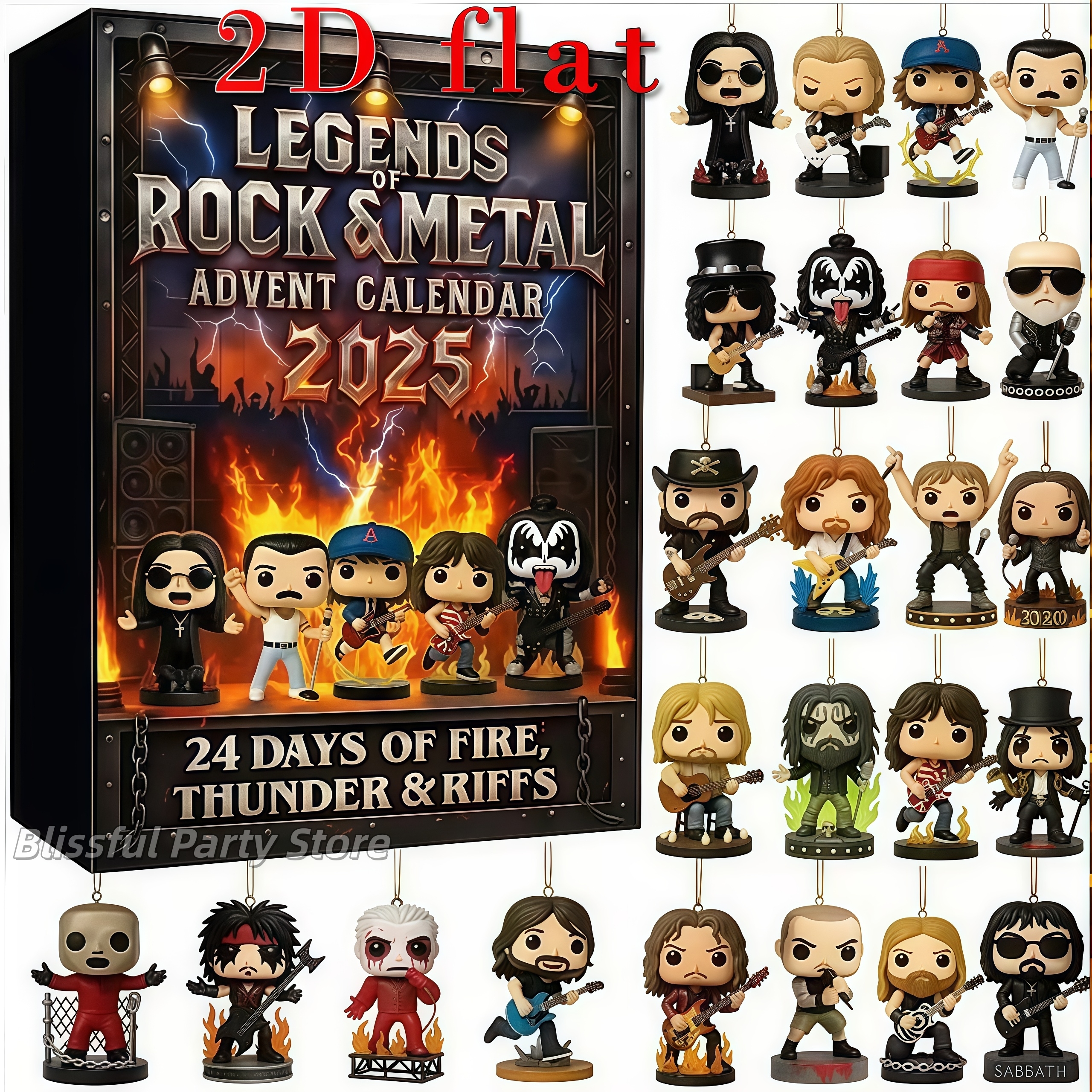 Rock and Metal Advent Calendar - Advent Calendar Gift ulasan dan harga