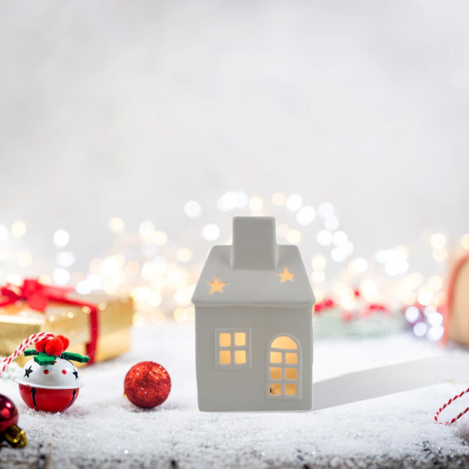 Ceramic Xmas House Bedroom Tab - Nutcracker Figurine ulasan dan harga