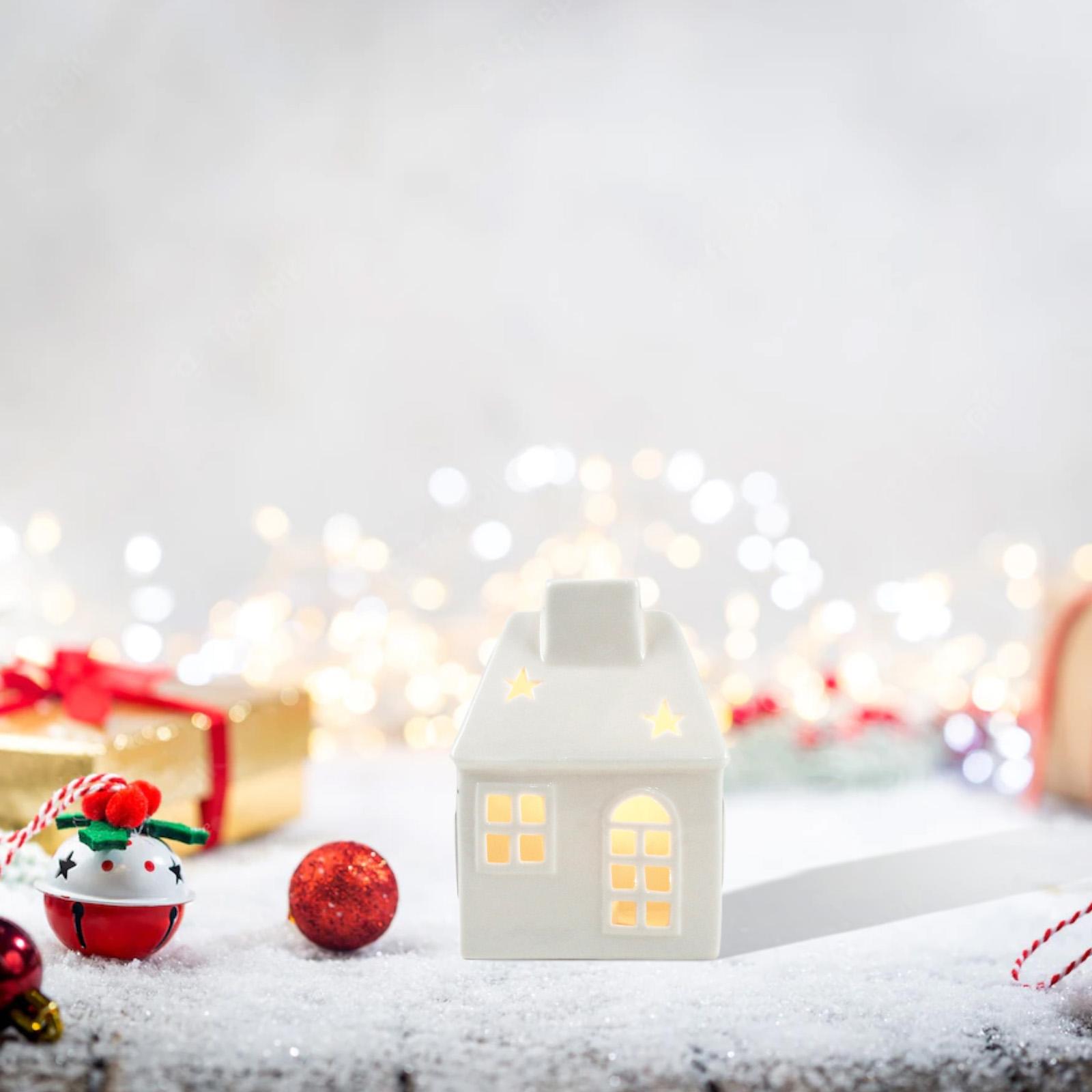 Ceramic Xmas House Bedroom Tab - Nutcracker Figurine ulasan dan harga