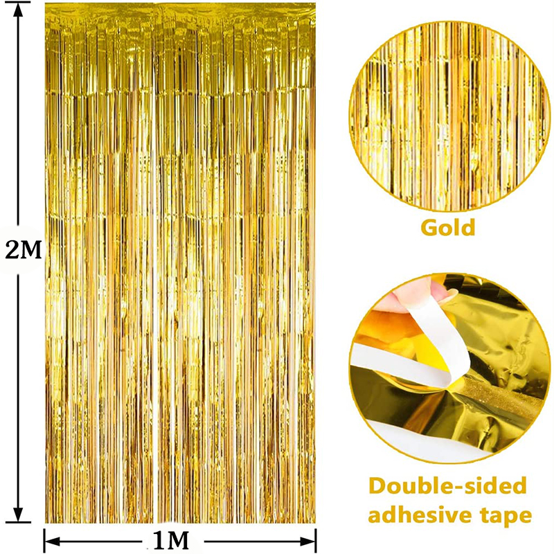 Cheap as a Party Metallic Tins - Tinsel Garland Decoration ulasan dan harga
