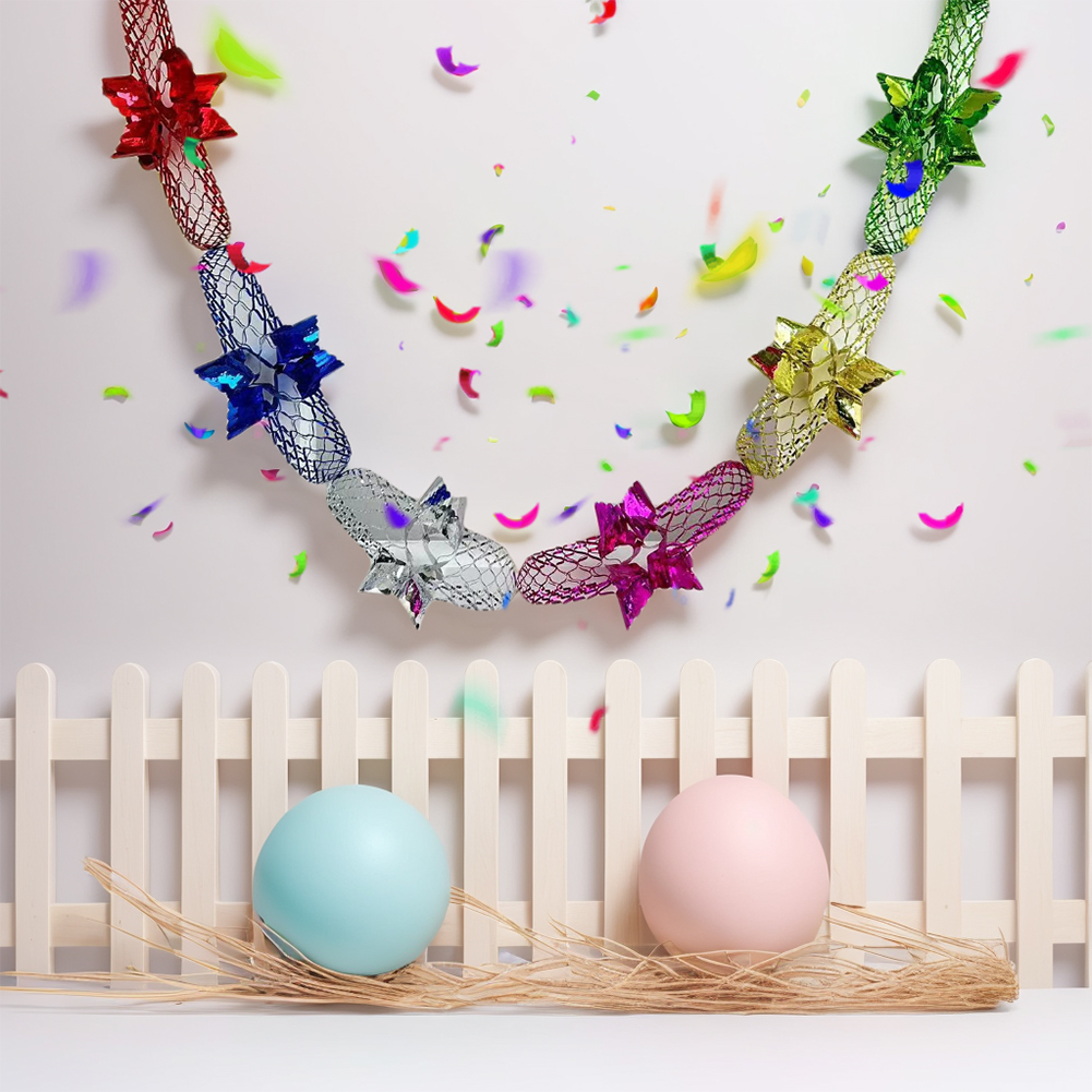 Christmas Foil Garland Ceiling - Tinsel Garland Decoration ulasan dan harga
