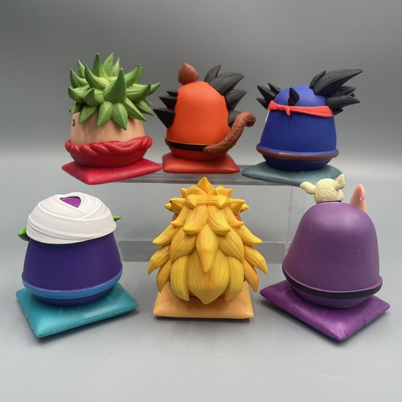 6pcs Dragon Ball Daruma figuri - Ornament Ball Set ulasan dan harga