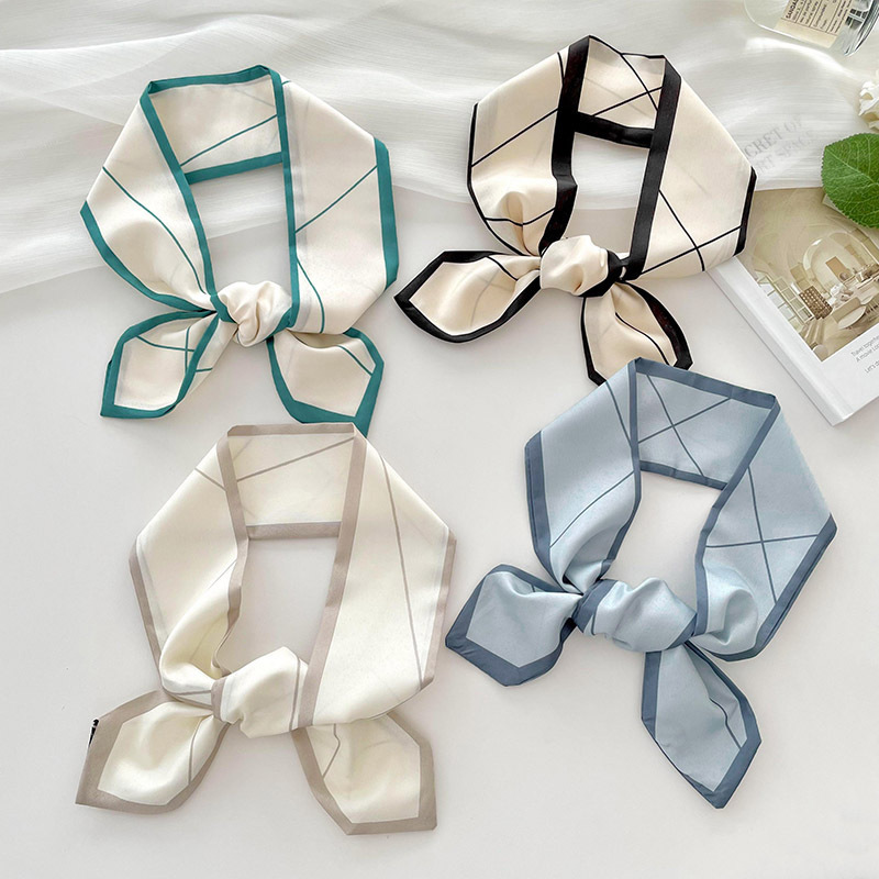 Versatile silk scarf, thin, lo - Ribbon Bow Gift ulasan dan harga