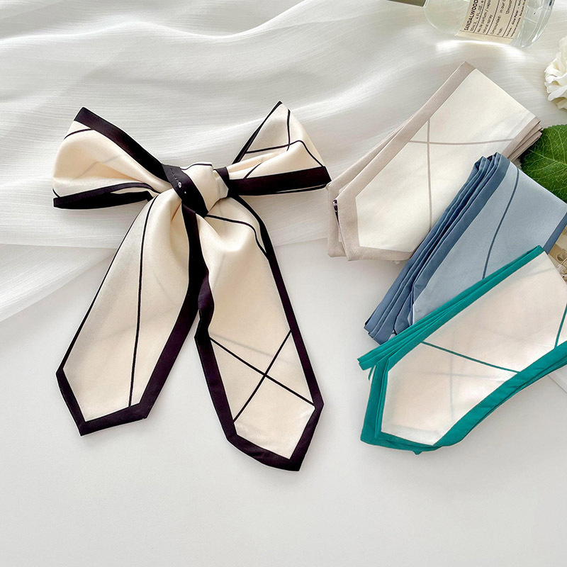 Versatile silk scarf, thin, lo - Ribbon Bow Gift ulasan dan harga