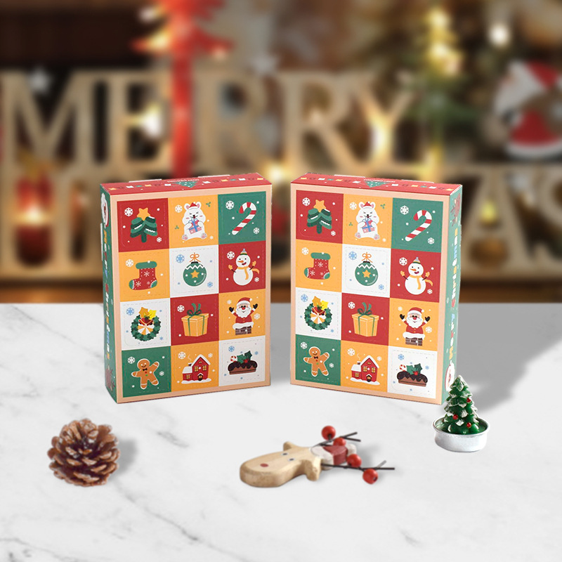 2/4pcs Creative Christmas Gift - Advent Calendar Gift ulasan dan harga