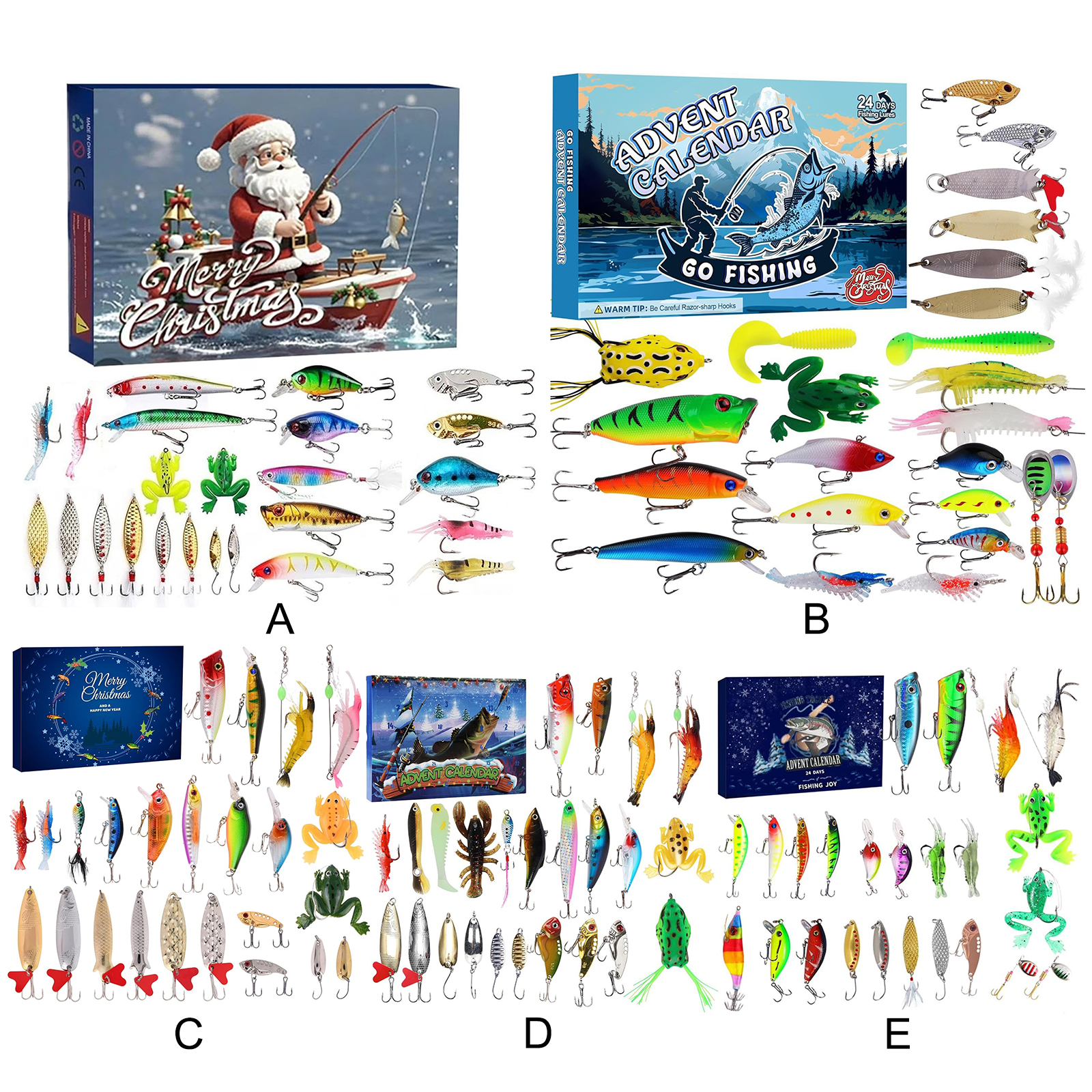 Christmas Countdown Calendar 2 - Advent Calendar Gift ulasan dan harga