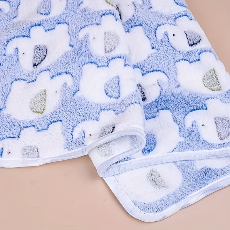Soft and Cozy Cartoon Elephant - Christmas Throw Blanket ulasan dan harga