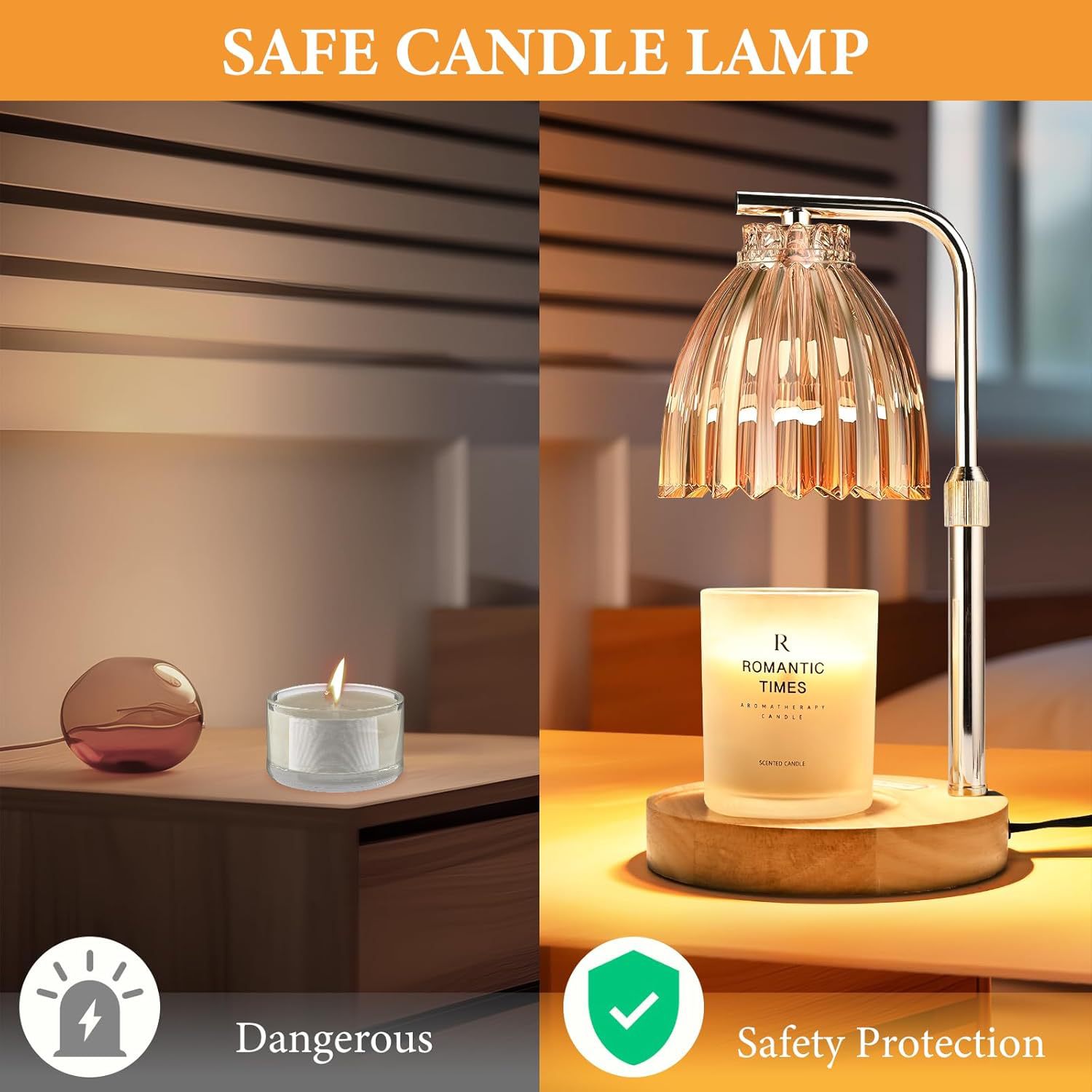 Adjustable Height Aromatherapy - Holiday Candle Set ulasan dan harga
