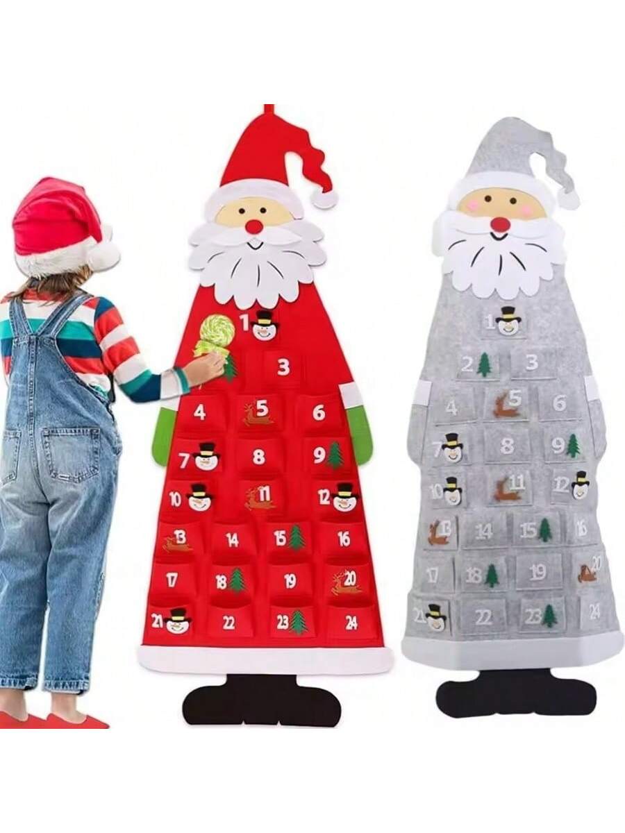 Christmas Felt Advent Calendar - Advent Calendar Gift ulasan dan harga