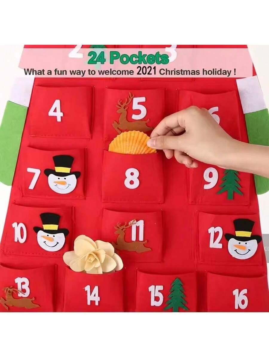 Christmas Felt Advent Calendar - Advent Calendar Gift ulasan dan harga