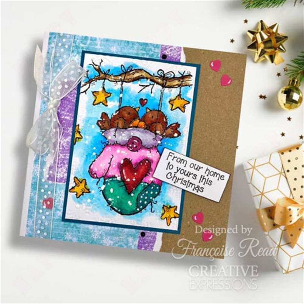 Moose Christmas Snowman Greeti - Holiday Candle Set ulasan dan harga