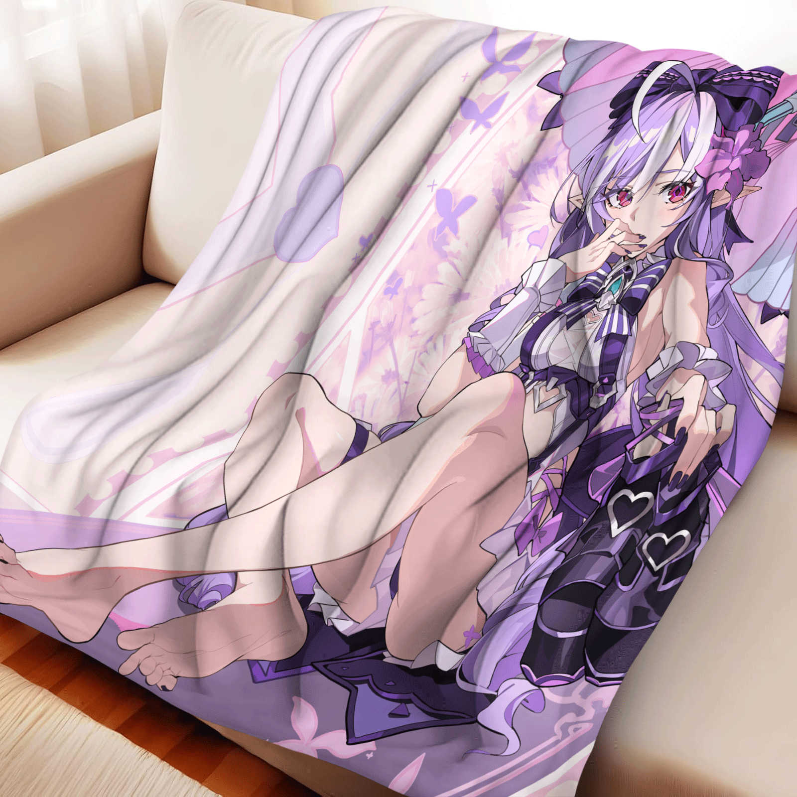 Cartoon Zenless Zone Zero  Fla - Christmas Throw Blanket ulasan dan harga