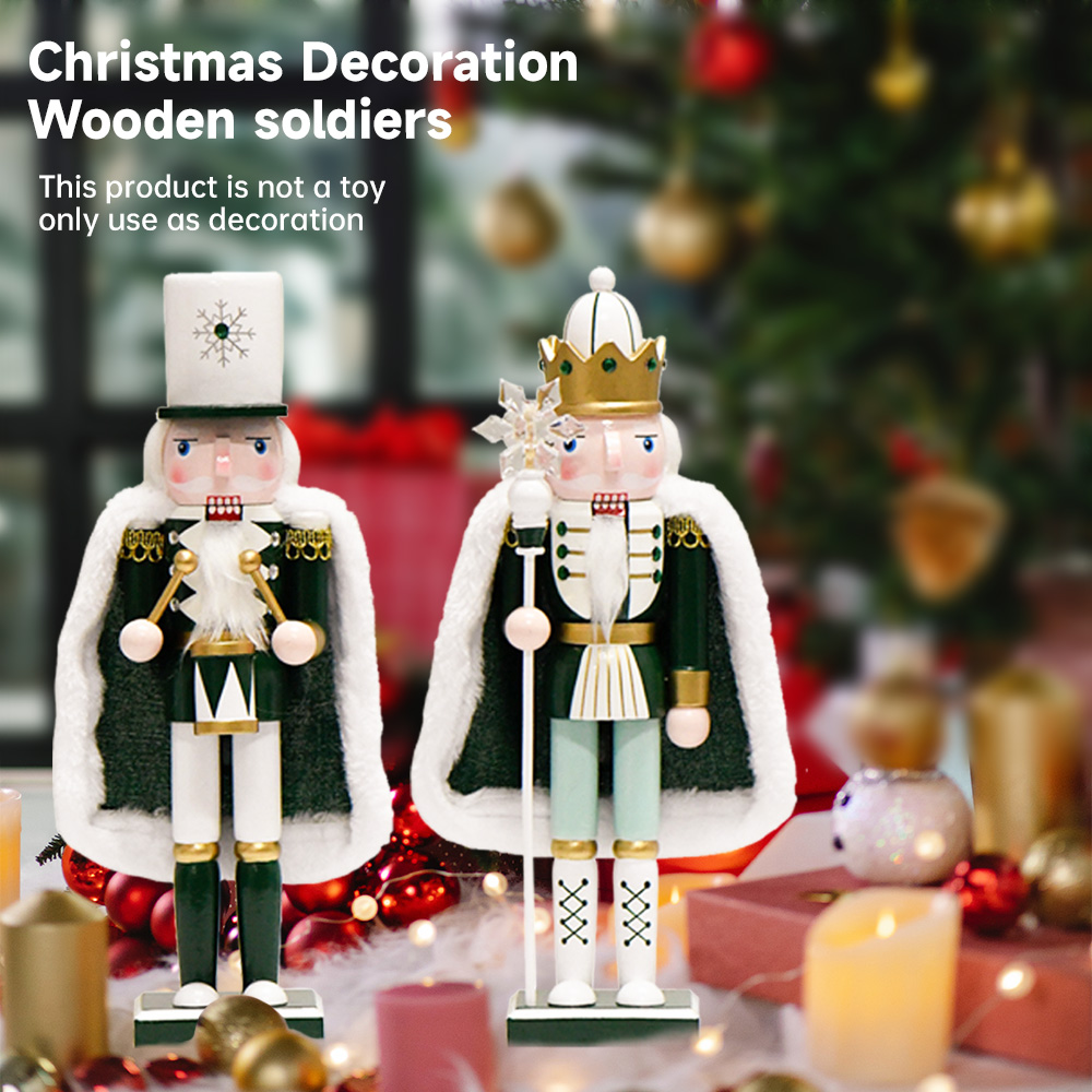 30CM Nutcracker snowflake cape - Nutcracker Figurine ulasan dan harga