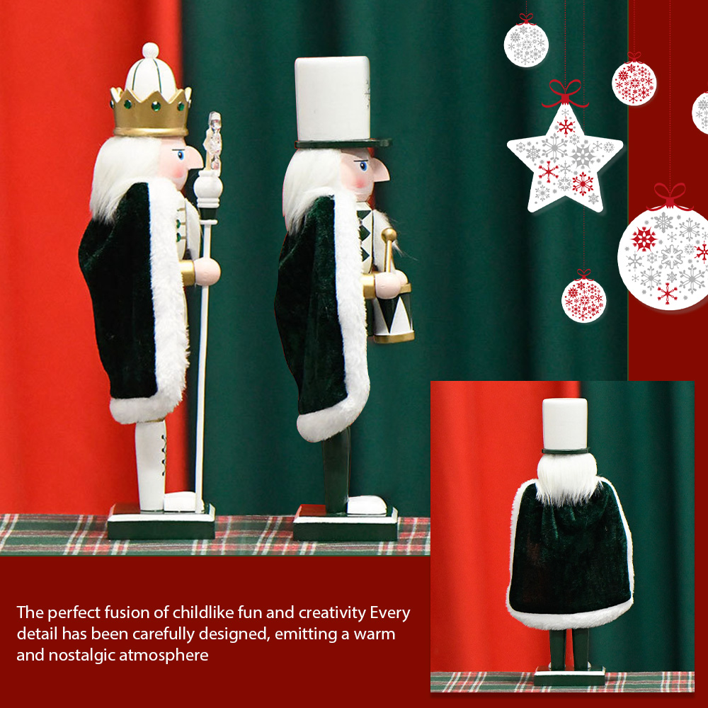 30CM Nutcracker snowflake cape - Nutcracker Figurine ulasan dan harga