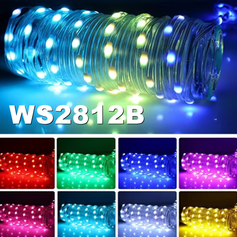 WS2812B LED Light String Smart - Led Fairy String Lights ulasan dan harga