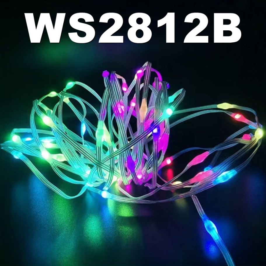 WS2812B LED Light String Smart - Led Fairy String Lights ulasan dan harga