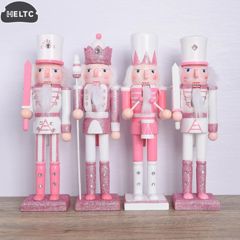 1Pcs 30CM Cartoon Walnut Soldi - Nutcracker Figurine ulasan dan harga