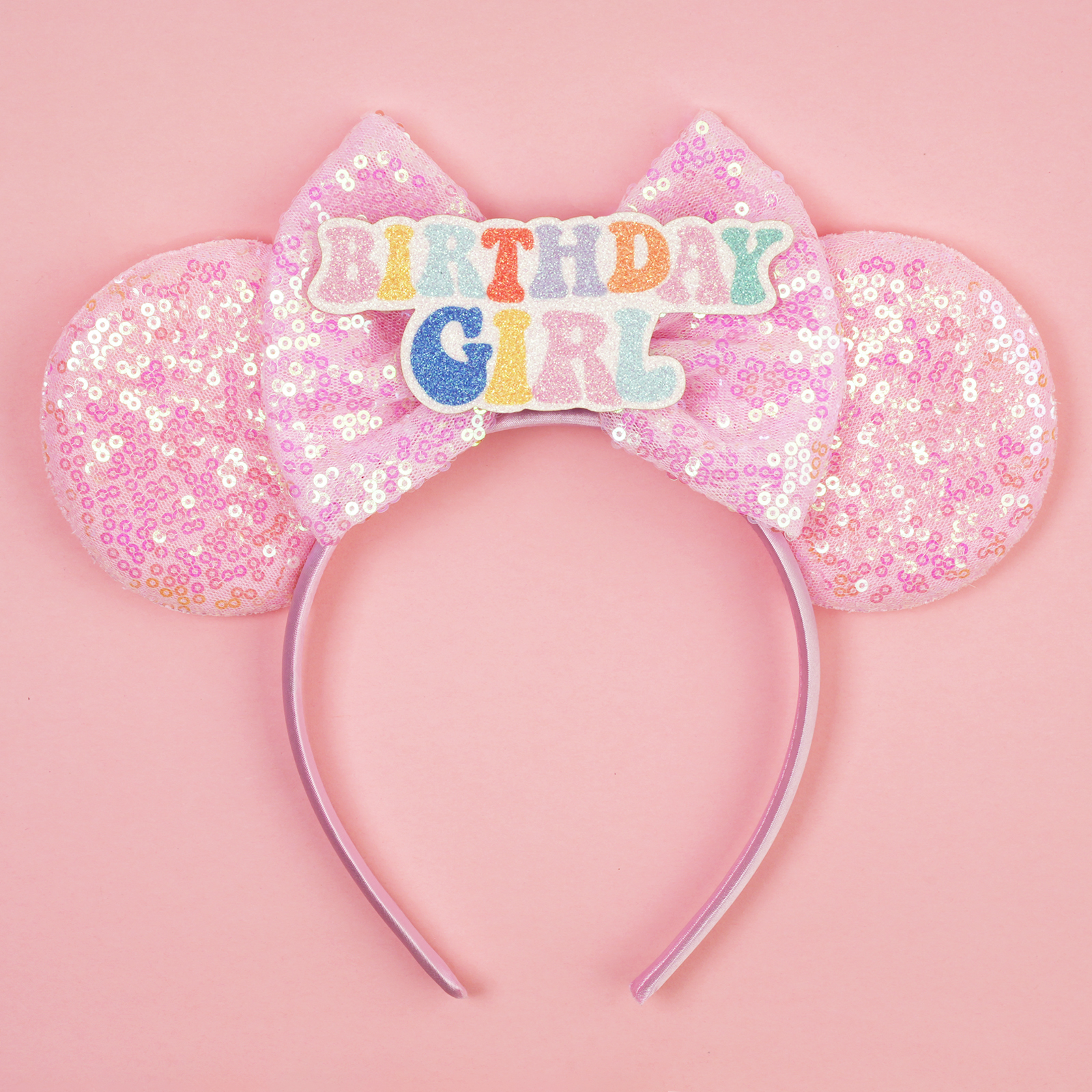 Sweet Mickey Mouse Ear Hairban - Ribbon Bow Gift ulasan dan harga