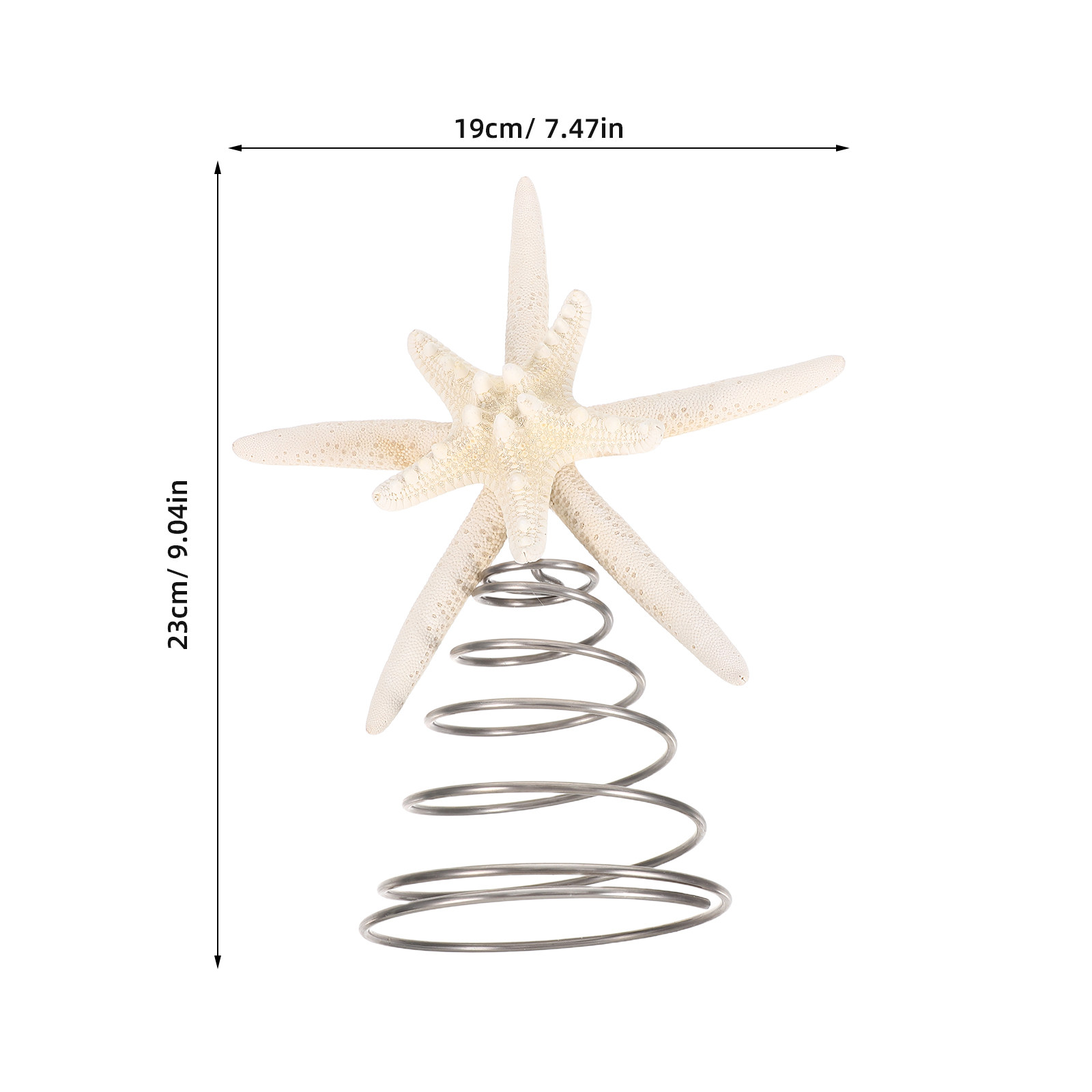 Beach-Themed Christmas Tree To - Star Tree Topper ulasan dan harga