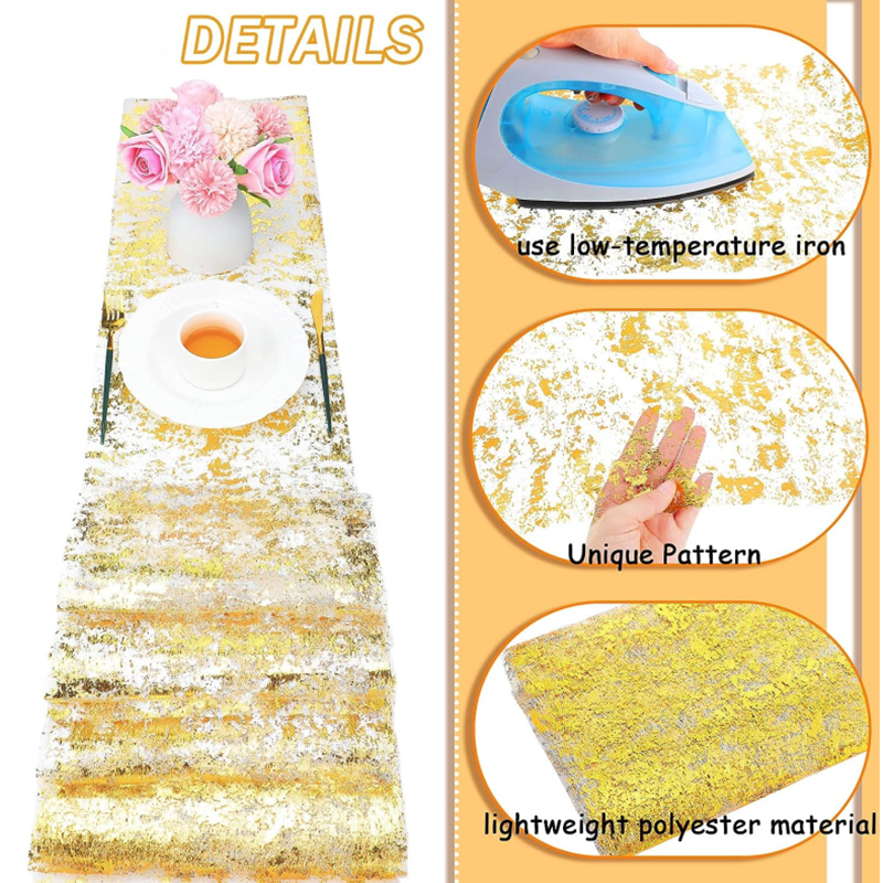 New 2/1Pack Sparkle Table Runn - Christmas Table Runner ulasan dan harga