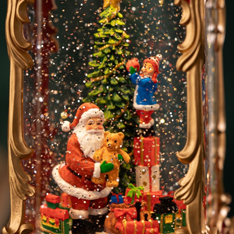 Shake Activated Snow Globes La - Snow Globe Musical ulasan dan harga