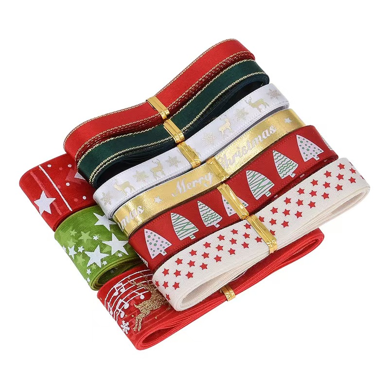 9pcs Christmas Ribbons Set Fes - Gift Box Wrap Set ulasan dan harga
