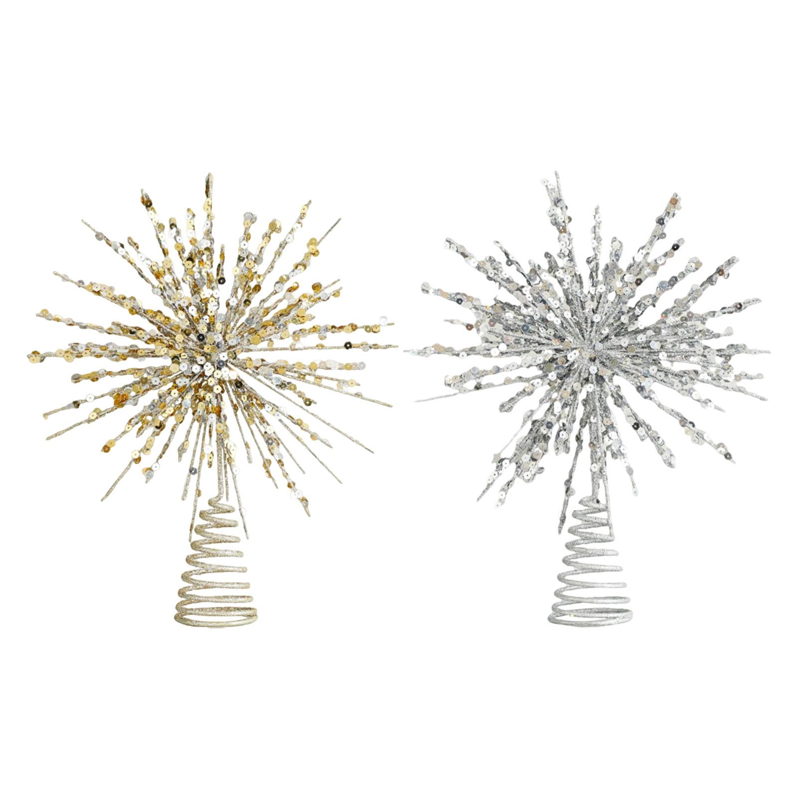 Christmas Tree Topper Ornament - Star Tree Topper ulasan dan harga