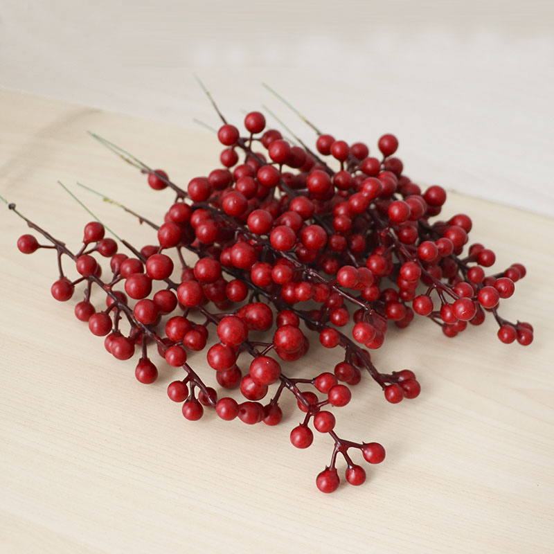 Artificial Berry Branch Decora - Christmas Wreath Fake ulasan dan harga