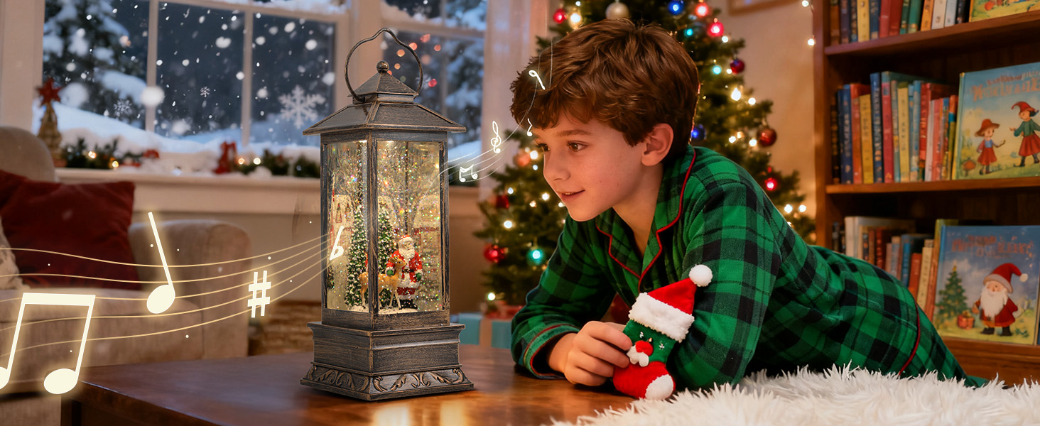 2025 Christmas Gift Musical Sn - Snow Globe Musical ulasan dan harga