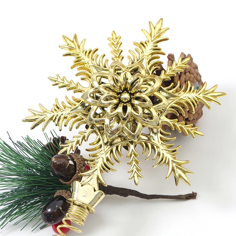 Gold Glitter Metal Tree Topper - Star Tree Topper ulasan dan harga