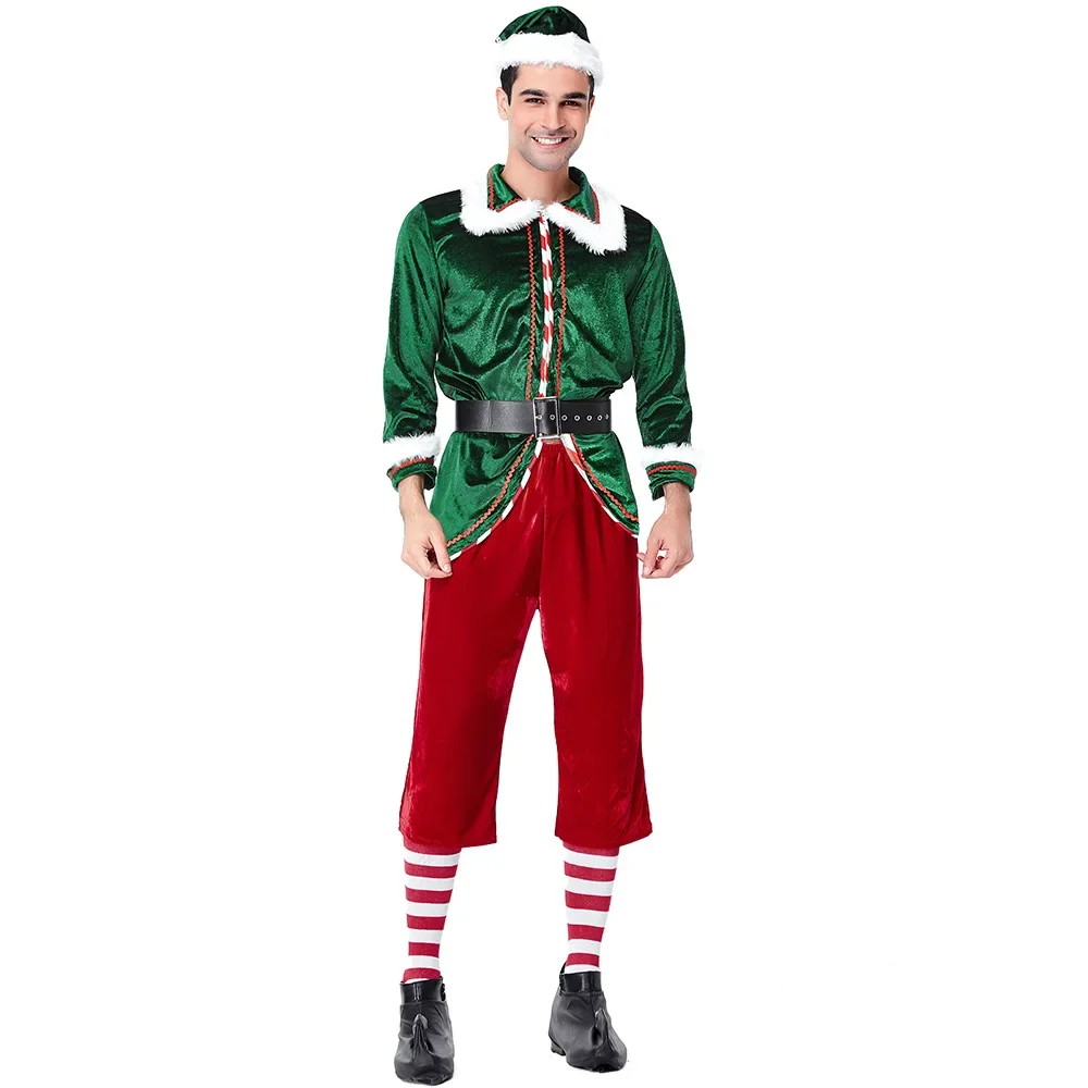 Christmas Costume Adult Male C - Elf Costume Christmas ulasan dan harga