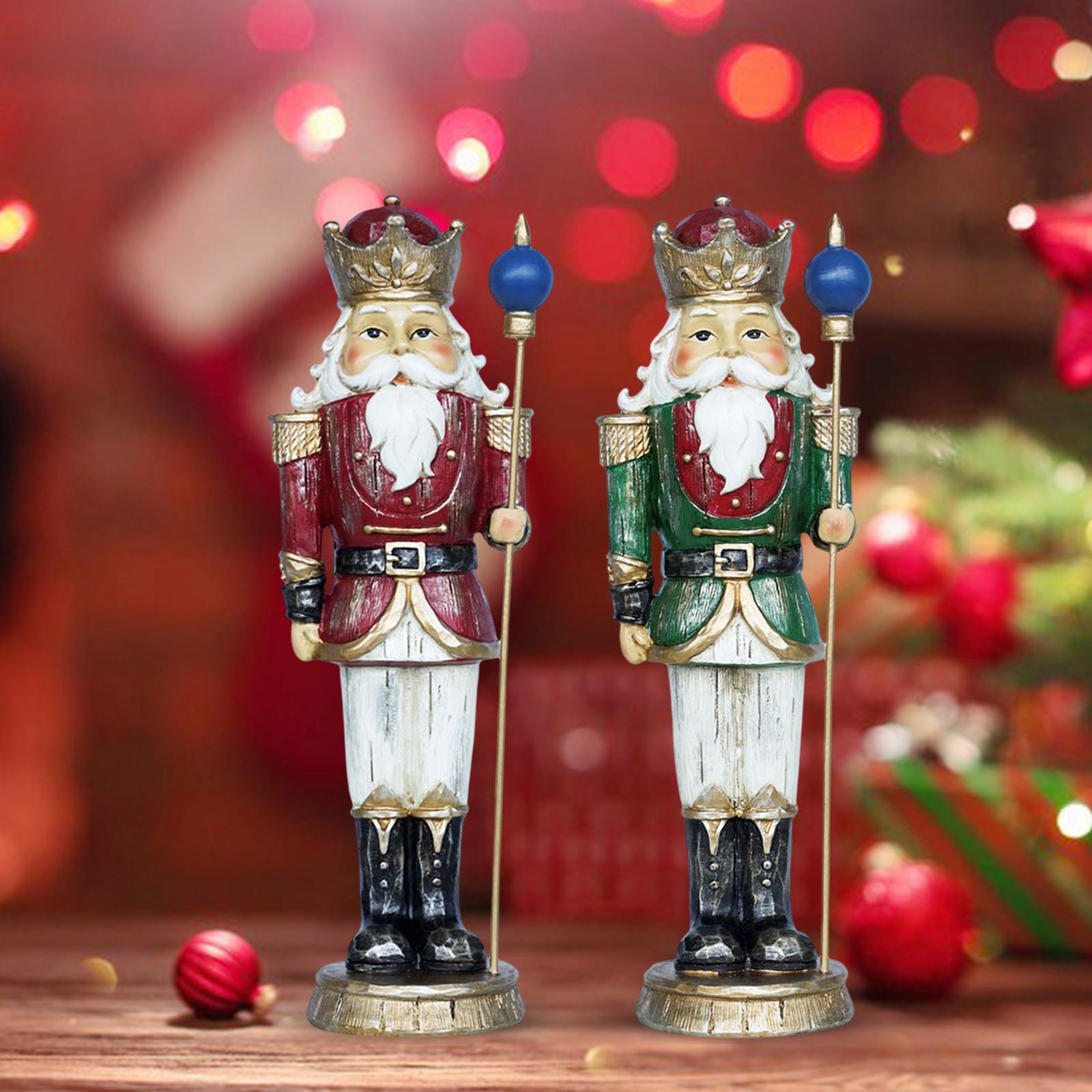 10 Inch Resin Christmas Nutcra - Nutcracker Figurine ulasan dan harga