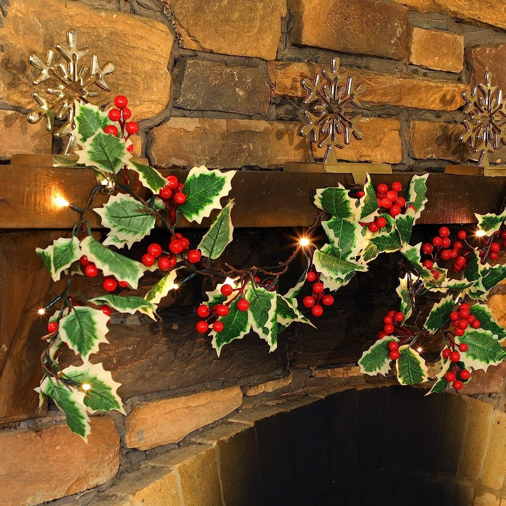 2M Christmas Artificial Holly  - Christmas Tree Artificial ulasan dan harga