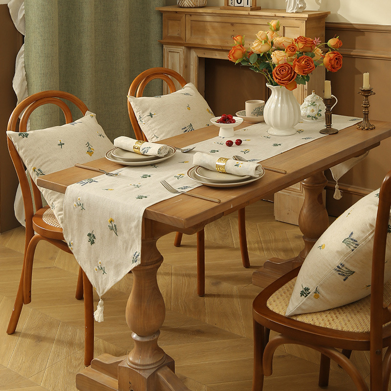 Coffee Table Decoration Perfec - Christmas Table Runner ulasan dan harga