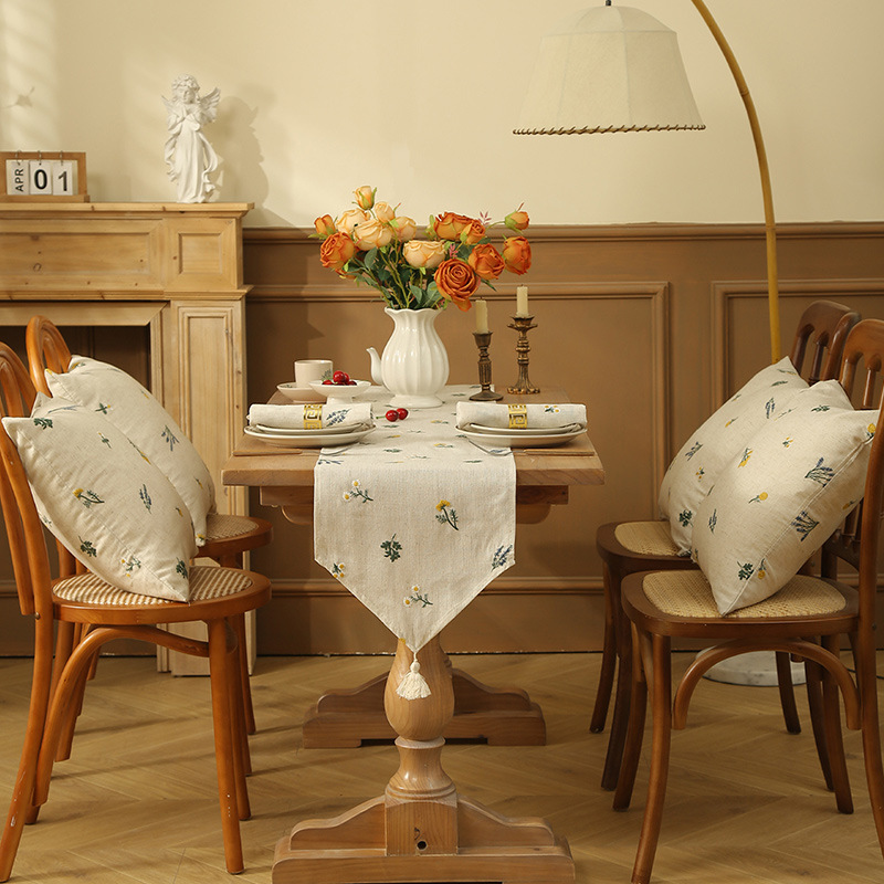 Coffee Table Decoration Perfec - Christmas Table Runner ulasan dan harga