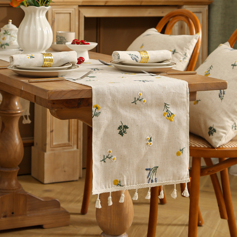 Coffee Table Decoration Perfec - Christmas Table Runner ulasan dan harga