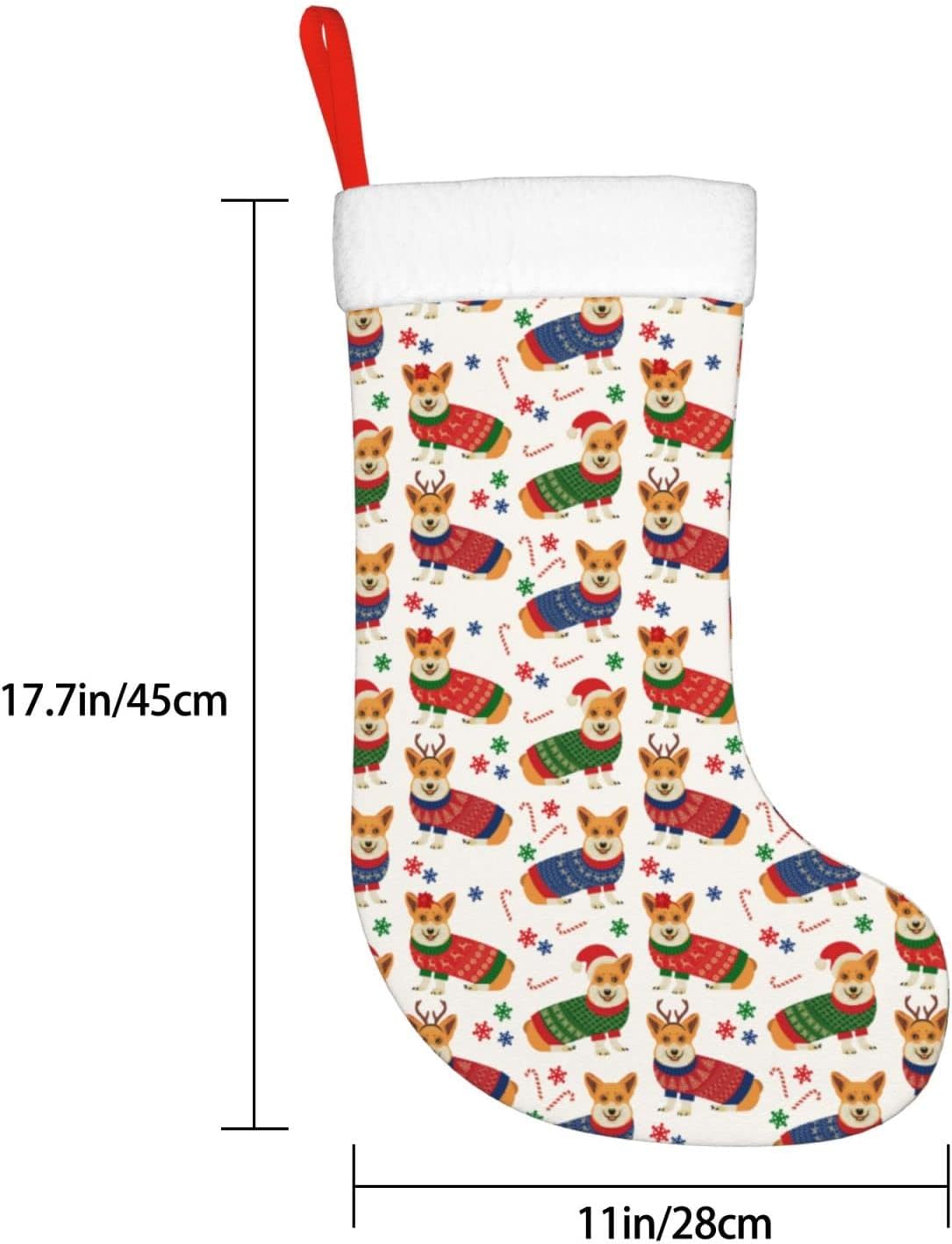 Christmas Corgi Dog Christmas  - Christmas Stocking Hanging ulasan dan harga