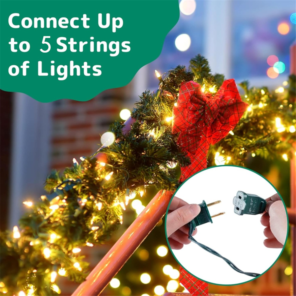 AT13 Clear Christmas Tree Ligh - Christmas Lights Outdoor ulasan dan harga