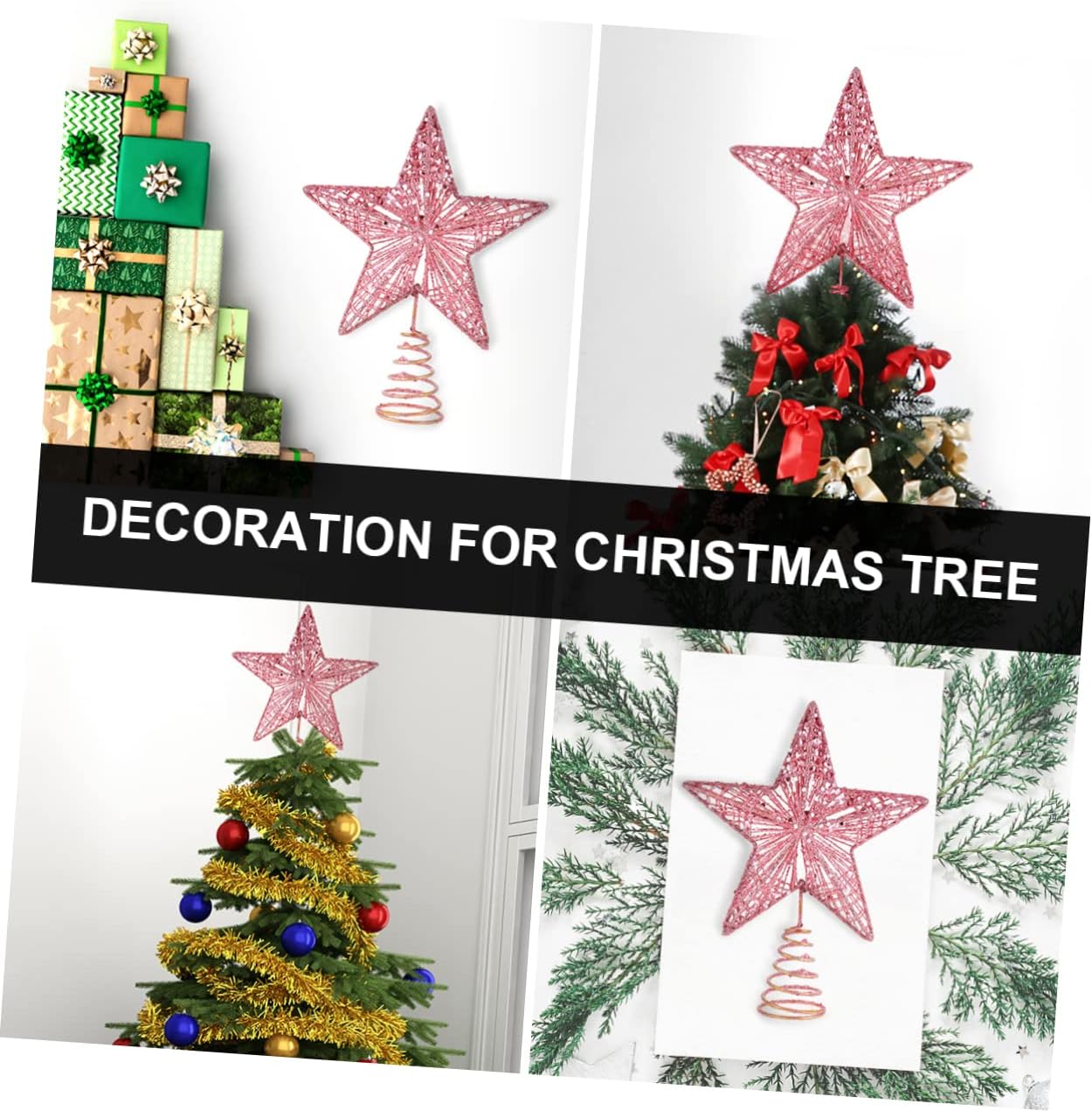 20Christmas Tree Topper Star G - Star Tree Topper ulasan dan harga