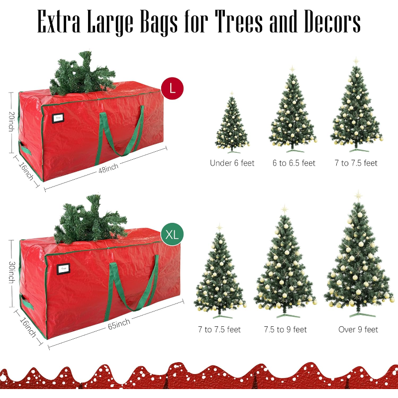 7.5 ft Christmas Tree Storage  - Christmas Tree Artificial ulasan dan harga
