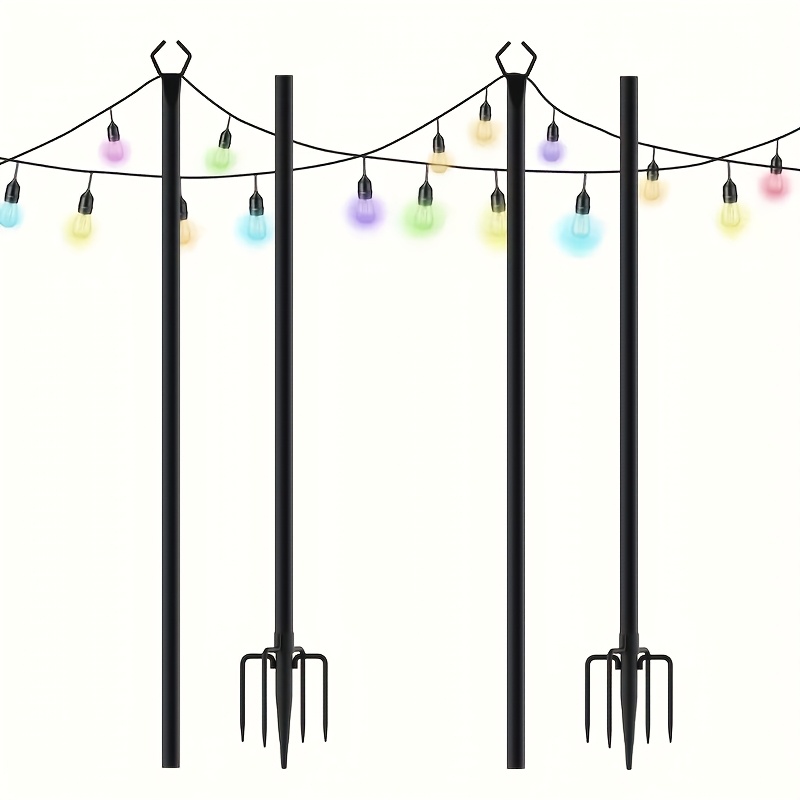 6/4/2 Pack 8.9Ft Heavy Duty Me - Christmas Lights Outdoor ulasan dan harga