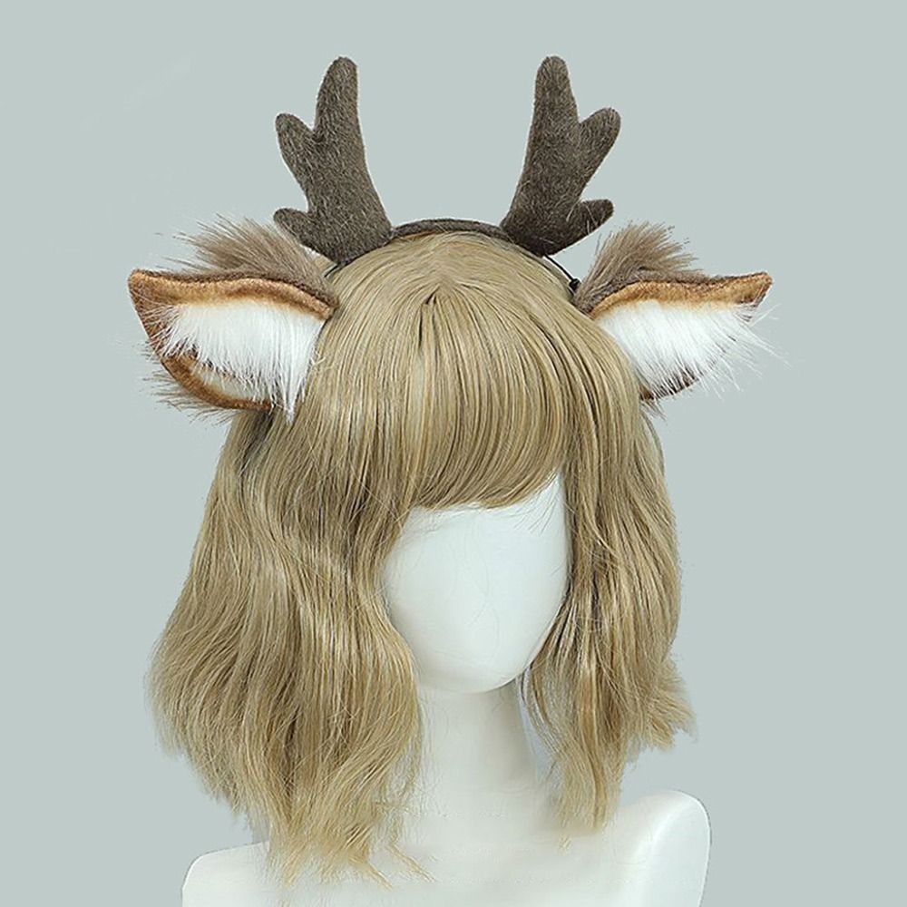 Lolita Deer Ears Reindeer Antl - Reindeer Antlers Headband ulasan dan harga