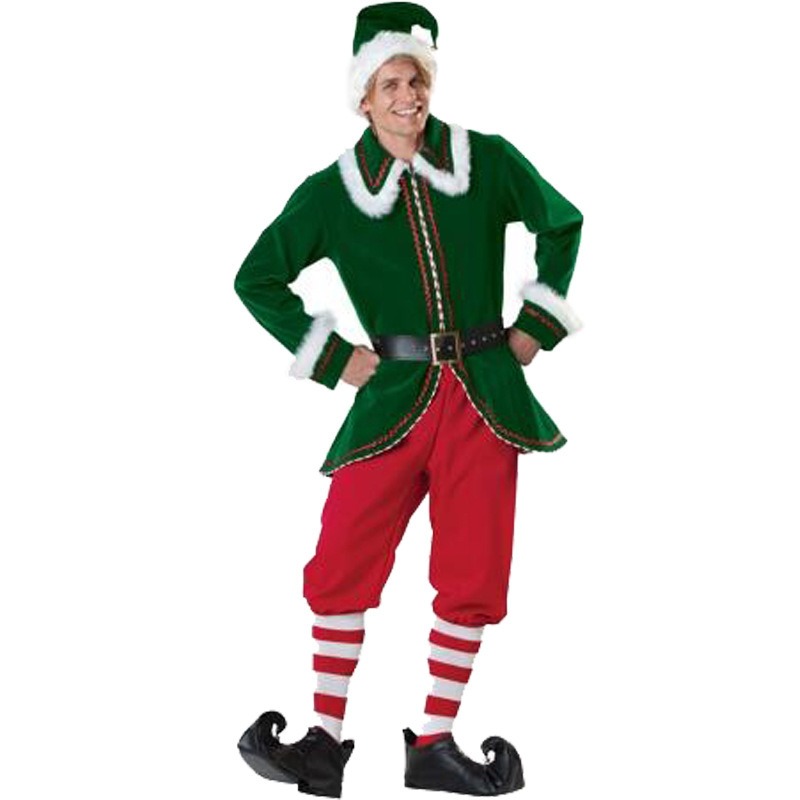 Santa Claus Costume Women Men  - Elf Costume Christmas ulasan dan harga