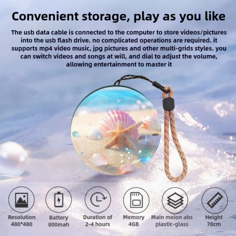 New Crystal Ball Decorative Ba - Snow Globe Musical ulasan dan harga